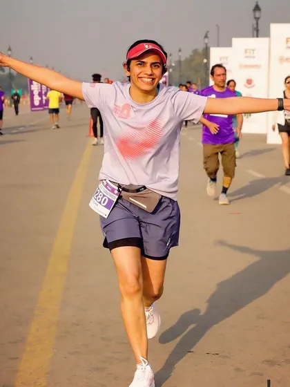 I may not run fast or far, but I am a runner. I used to hate running during my tennis days, but now it's a core part of my routine. It's a reminder to edit your life frequently and ruthlessly, as it's your masterpiece.