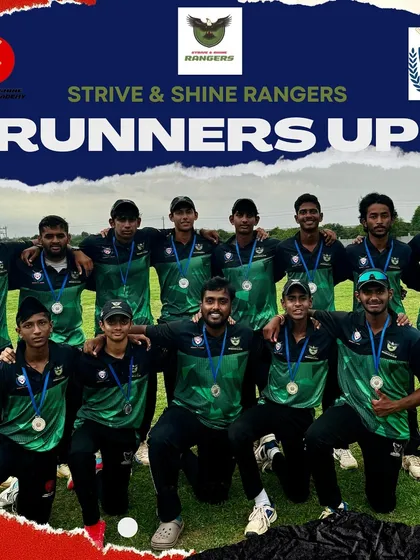 The runners-up of the SSPL 2024, the Strive & Shine Rangers. A hard-fought tournament and a great performance from the team.