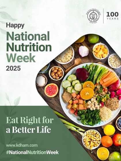 We celebrate National Nutrition Week by emphasizing the power of wholesome, balanced meals to fuel every stage of life, from childhood to senior years.