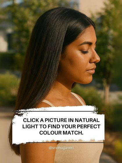 A simple trick to find your undertone is to take a picture in natural light. This helps you see the true tones in your skin, which is the first step to finding your perfect hair color match.