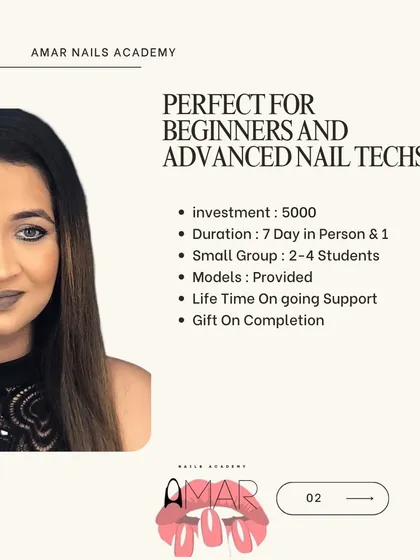 Ready to turn your passion into a profession? My intensive nail tech training is designed for both beginners and experienced artists. We keep batches small so you get the personal attention you need to succeed.
