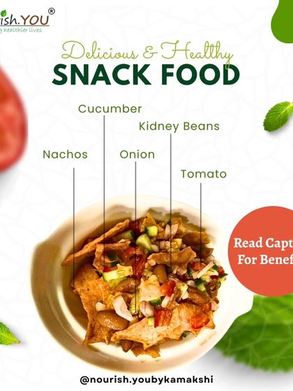 This Kidney Bean Nachos Chaat is a fun and healthy main meal or snack. It's a great example of fusion cooking, combining the protein of kidney beans with the crunch of nachos for a balanced and tasty dish.