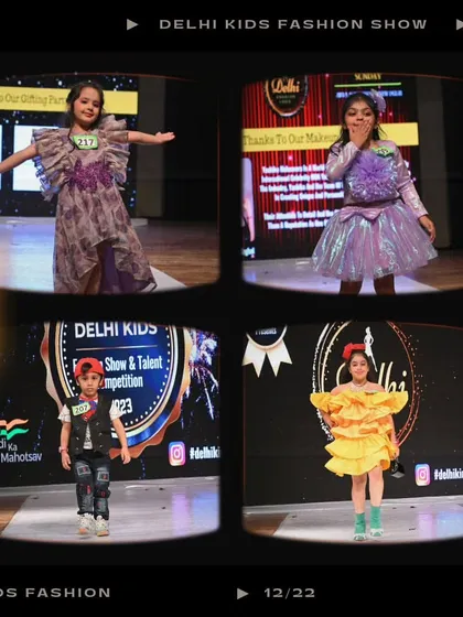 Fun, fierce, and fashionable. This collage showcases the vibrant personalities of our models, with outfits ranging from playful ruffles to chic, modern designs.