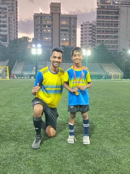 A coach and his Player of the Month. A partnership built on mentorship and hard work.