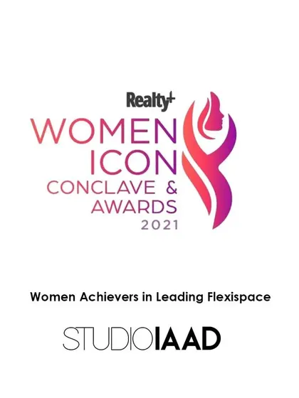 A throwback to winning the 'Women Achievers in Leading Flexispace' award from Realty+ in 2021. This recognition celebrates our commitment to designing flexible spaces with malleable and multi-purpose elements that adapt to shifting social and environmental needs.