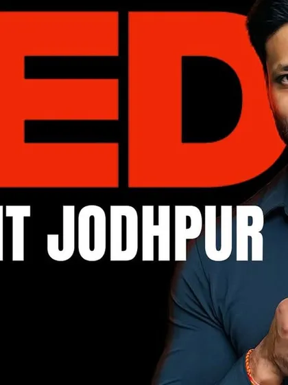 Sharing Science on the TEDx Stage. It was an honor to be invited to speak at TEDx IIT Jodhpur. My mission is to bring evidence-based fitness and nutrition knowledge to a wider audience, cutting through the industry's noise.