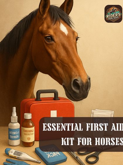 Preparedness is key to safety. We maintain a fully stocked and organized essential first aid kit for horses, ensuring we are ready to handle any minor injuries or emergencies promptly and effectively.