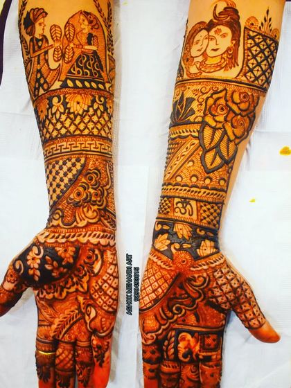 Ashok Mehandi Art - Bridal Mehndi Your Story in Henna photo 9