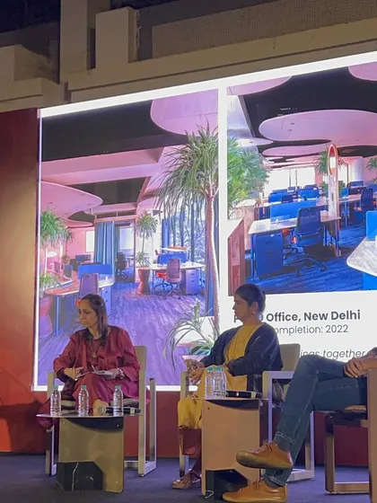 At the India Design ID symposium, our principal Amit Arora joined a panel discussion on "Designing for Wellness." The conversation explored the rationale behind wellness-centric design, a philosophy that is central to our practice at groupDCA.