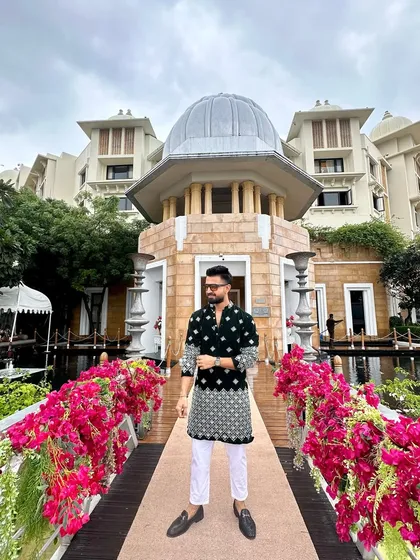 The grandeur of the Leela Palace in Udaipur provides a majestic backdrop. I am experienced in hosting events at some of the most luxurious properties.