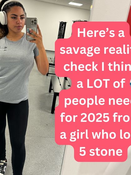 A reality check from a girl who lost 5 stone. The faster you stop focusing on the scales and looking for quick fixes, the sooner you will actually see results.