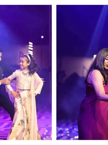 From the youngest to the oldest, everyone gets a chance to perform on the Sangeet stage. These are the heartwarming moments we cherish.