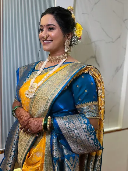 Another angle of this happy bride, capturing her genuine joy.