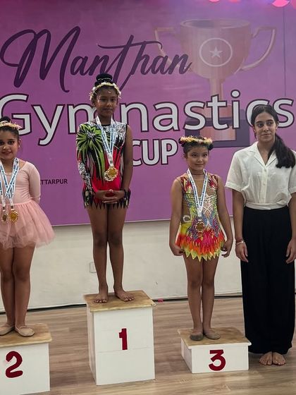 Another victory for our talented gymnasts. We celebrate every medal, as each one represents countless hours of practice, dedication, and a love for the sport.