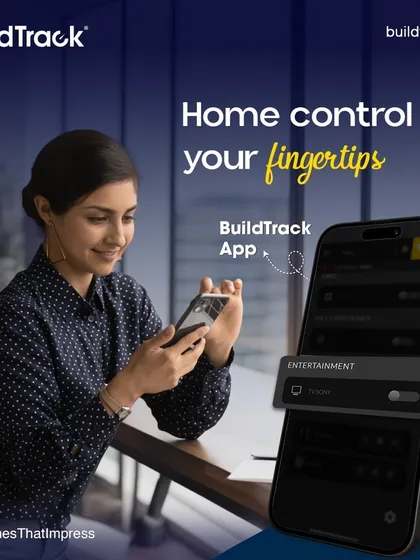 Did you leave the TV on? No problem. With our app, you can control your home entertainment and other appliances even from your office, right from your fingertips.