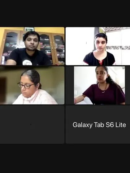 A screenshot from my online TRIKONA workshop. It was two days of sheer joy sharing my understanding of the Divine Feminine and Shaktism with enthusiastic participants from various backgrounds.
