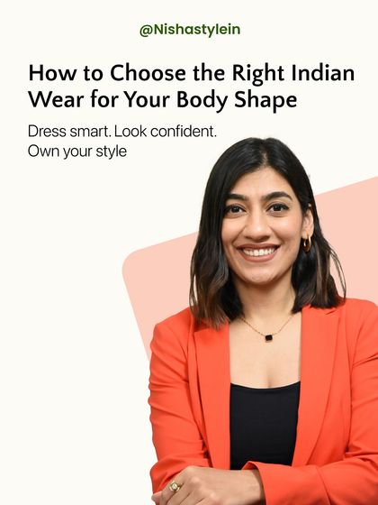 An introduction to my guide on choosing the right Indian wear for your body shape. The goal is to dress smart, look confident, and own your unique style.