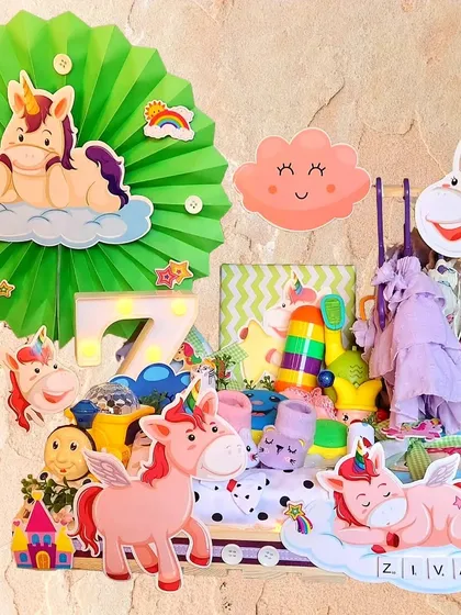 Have a magical celebration to attend? Our special unicorn-themed baby trousseau is an absolute delight, curated for a newborn baby girl with everything she needs.