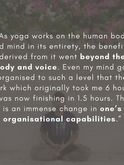 Another insight from Akash on how yoga helped organize his mind, drastically improving his productivity and organizational capabilities.