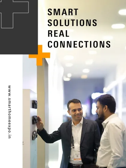 We offer a platform for smart solutions and real connections, as highlighted in this promotional image.