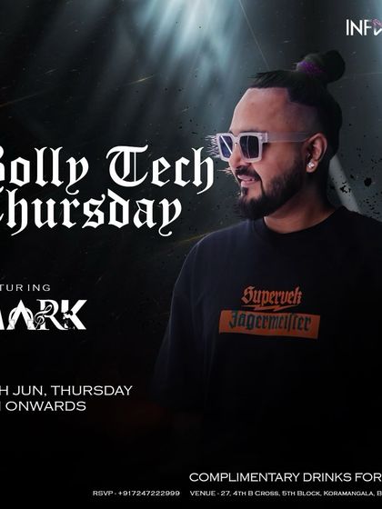 Promoting my exclusive Bolly Tech Thursday at Ginza. These nights are dedicated to my signature sound.