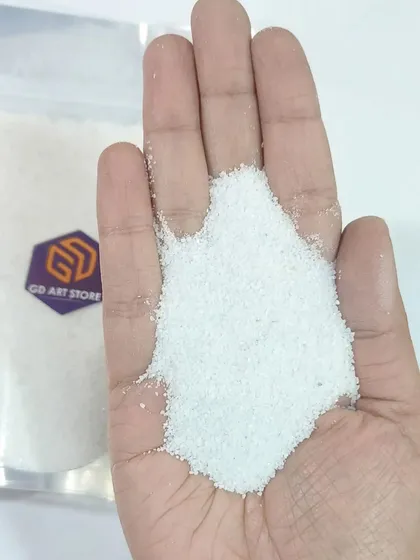 This fine white sand is an essential supply for creating realistic beach scenes in your resin ocean art. It provides the perfect texture for the shoreline in your coasters, clocks, or wall art.