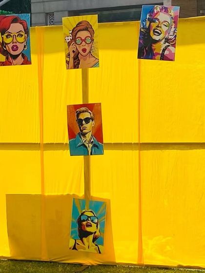 Vibrant Haldi & Mehndi Decor photo 21