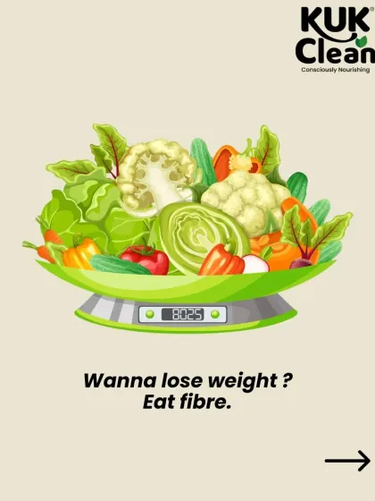 Want to lose weight? The secret isn't complicated: eat fiber. Fiber-rich foods keep you full, regulate your digestion, and support a healthy metabolism, making weight management easier and more sustainable.