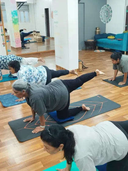 It is never too late to begin your yoga journey. Our Golden Age classes are designed for seniors, focusing on gentle movements that improve balance, strength, and vitality in a supportive and joyful environment.