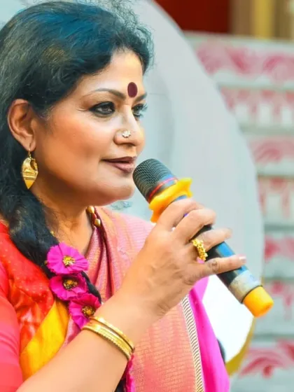 Sharing my thoughts on the intersection of language, art, and history at the HARAF Exhibition in Kolkata.