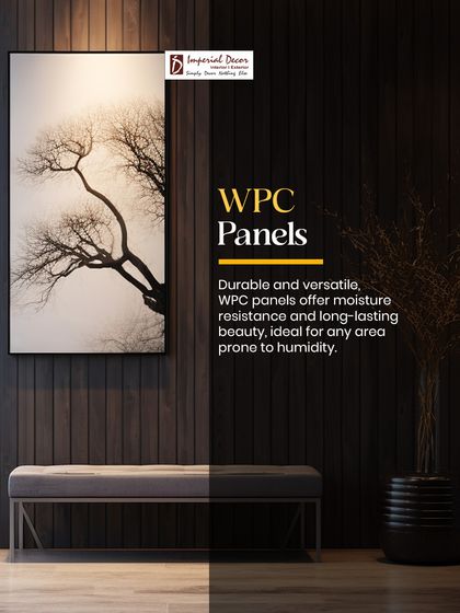 WPC panels are durable, versatile, and offer excellent moisture resistance. This makes them an ideal choice for any area prone to humidity, providing long-lasting beauty without the risk of damage.
