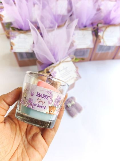 Candles with a K - White-Label Candle Manufacturing Gifts for Baby Showers & Birthdays photo 37