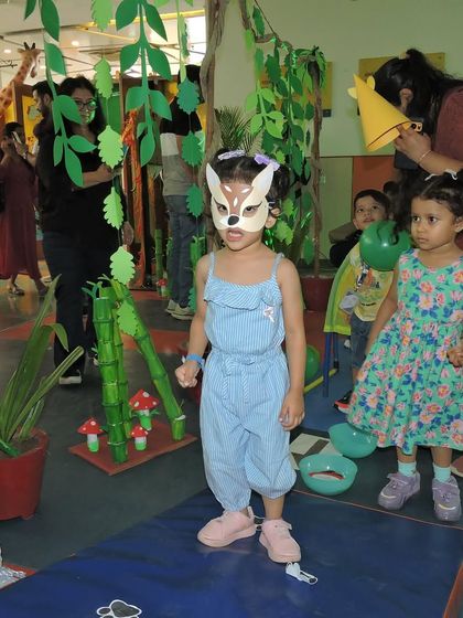 Into the jungle we go! Our 'Jungle Joyland' event transformed the school into a vibrant jungle, with themed decor and fun activities for our little explorers.