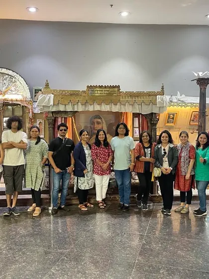 The Sitar Symphony team in Indore. It's a joy to travel and perform with such a dedicated group of musicians.
