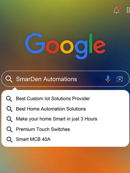 When you search for SmarDen, you find more than just products. You find a complete solutions provider for custom IoT, home automation, and smart technology, all built on our own platform.