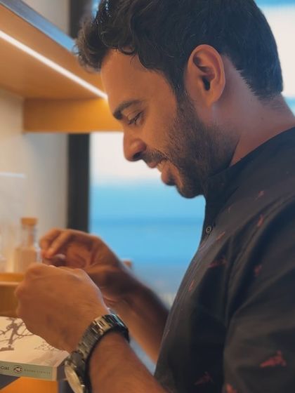 A moment of connection during our Sip & Read social mixer. It’s a great way to meet like-minded people in a relaxed setting.