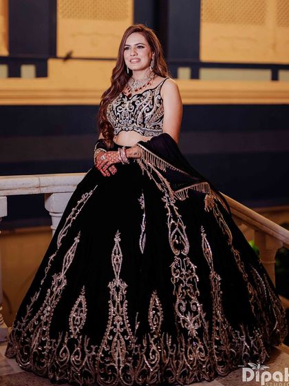 A beautiful portrait of the client, looking confident and glamorous.