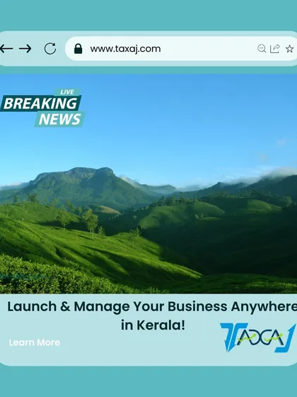 Launch your business in Kerala with confidence. We provide end to end support for company registration and licensing, tailored to the unique requirements of Kerala's business environment.