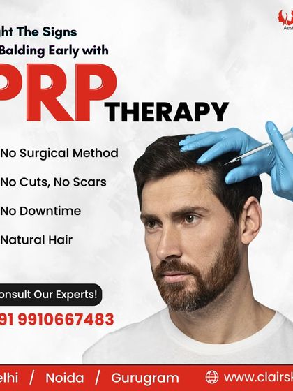 For men noticing the first signs of balding, PRP therapy is an effective, non-surgical method to fight back. It offers natural-looking results with no cuts, scars, or downtime, helping you maintain a fuller head of hair.