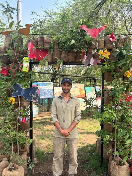 Meet Safilkool, one of our everyday eco-heroes at the Samadhaan Hub. For two years, he has guided thousands of citizens, ensuring every piece of waste is correctly sorted for recycling. Our work is powered by dedicated people like him.