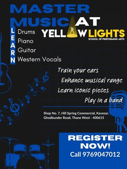 An overview of the courses we offer: Drums, Piano, Guitar, and Western Vocals. We believe in nurturing every musician’s potential in a creative and supportive environment.