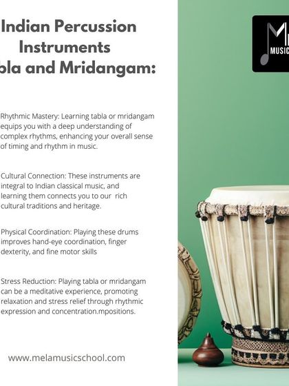 Mela Music School - Musical Instrument Lessons Find Your Rhythm: Drum & Percussion Lessons photo 3