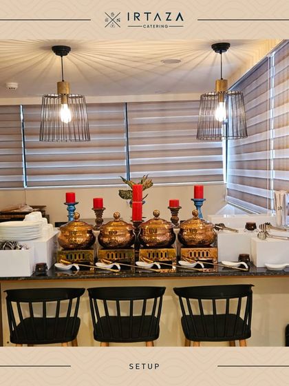 A clean, contemporary bar-style setup in a modern home, showing how our service seamlessly integrates into any environment.