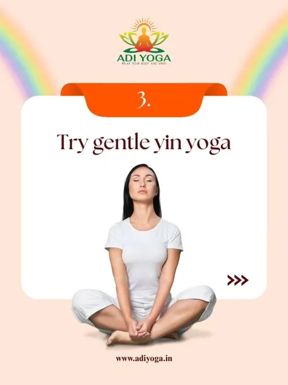 Trying gentle yin yoga is another wonderful way to find calm. Yin yoga involves holding passive poses for longer, allowing for a deeper release of connective tissues and a meditative state of mind.