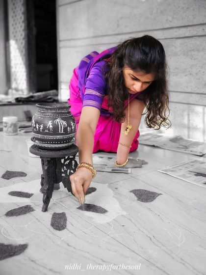 Nidhi - Hand-Painted Home Decor & Accents The Artist's Corner photo 7