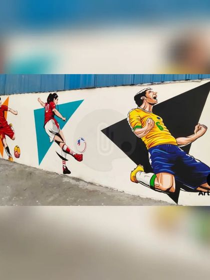 ArtHerwa - Custom Wall Art & Murals Sports & Action Murals photo 6