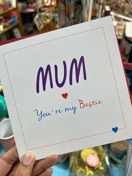 For the mum who is also your bestie. A heartfelt card to celebrate her on Mother's Day.