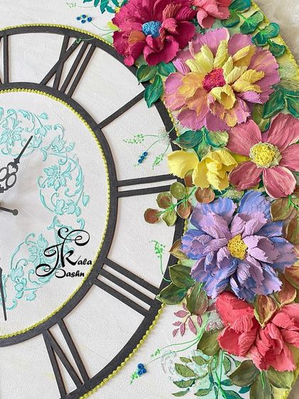 Jashn-e-Kala by Sakshi - Custom Russian Sculpture Decor Custom Wall Clocks photo 63