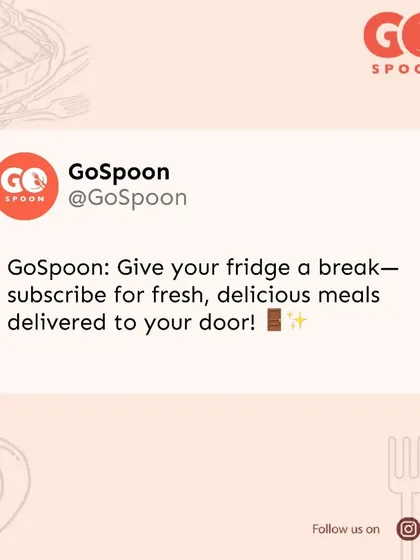 Give your fridge a break. Subscribe to our meal plan for fresh, delicious meals delivered right to your door.