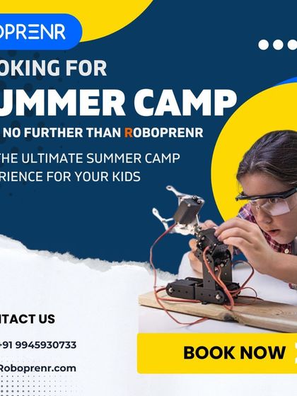 If you're looking for a summer camp, look no further. We provide the ultimate summer camp experience for kids who love technology and innovation.